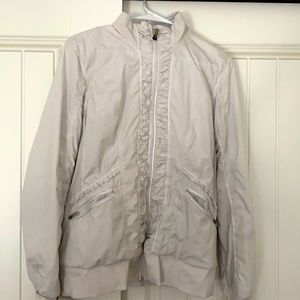 LULULEMON Size 6 white zip up